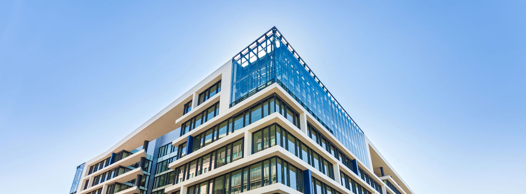 Commercial training building exterior